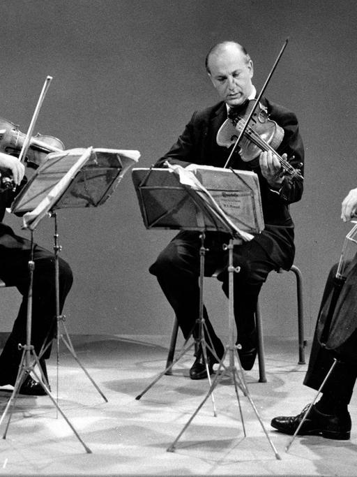 Das Amadeus Quartett in einer Aufnahme aus den 1960er Jahren
