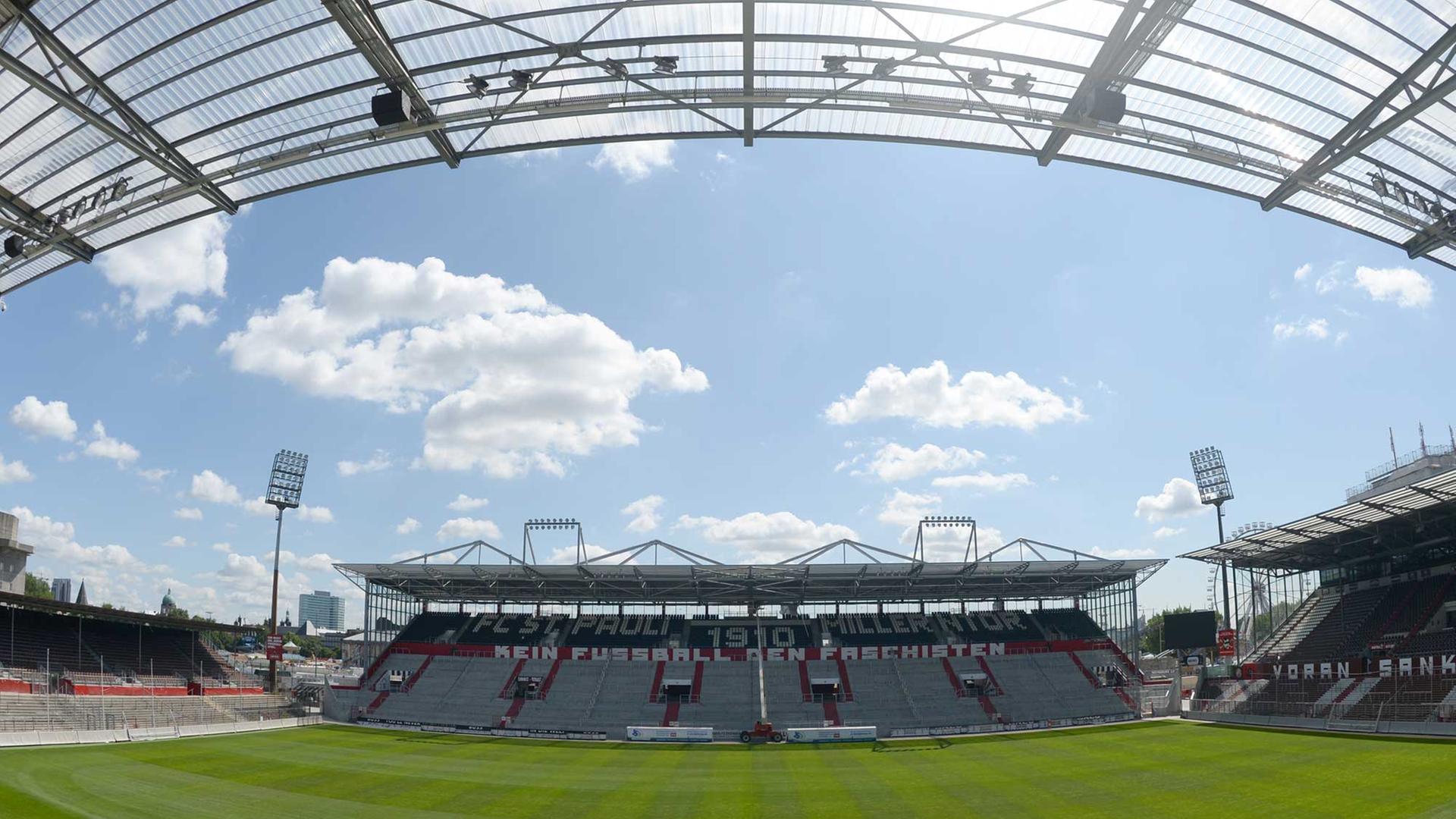 Das Millerntor-Stadion des FC St. Pauli.