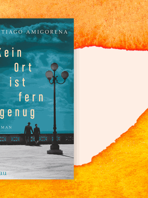 Cover von dem Buch "Kein Ort ist fern genug" von Santiago Amigorena.