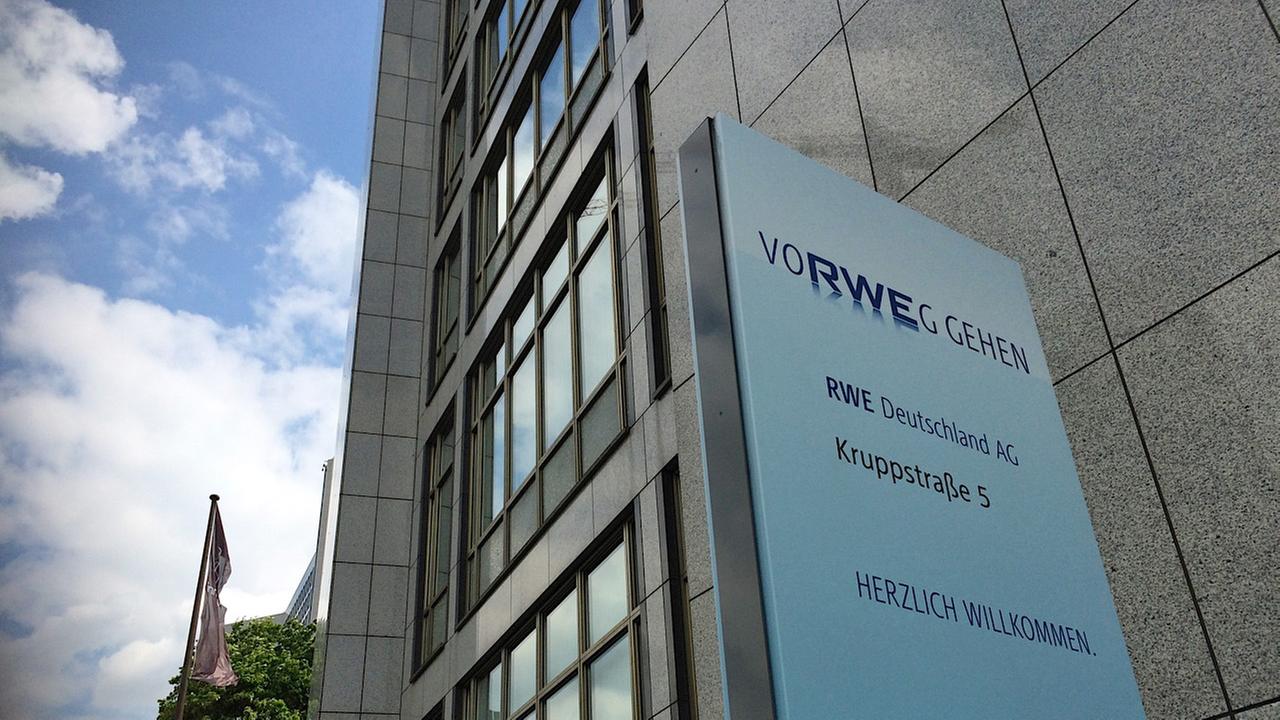 Kruppstraße in Essen, Sitz des Netzgeschäfts des Energiekonzerns RWE
