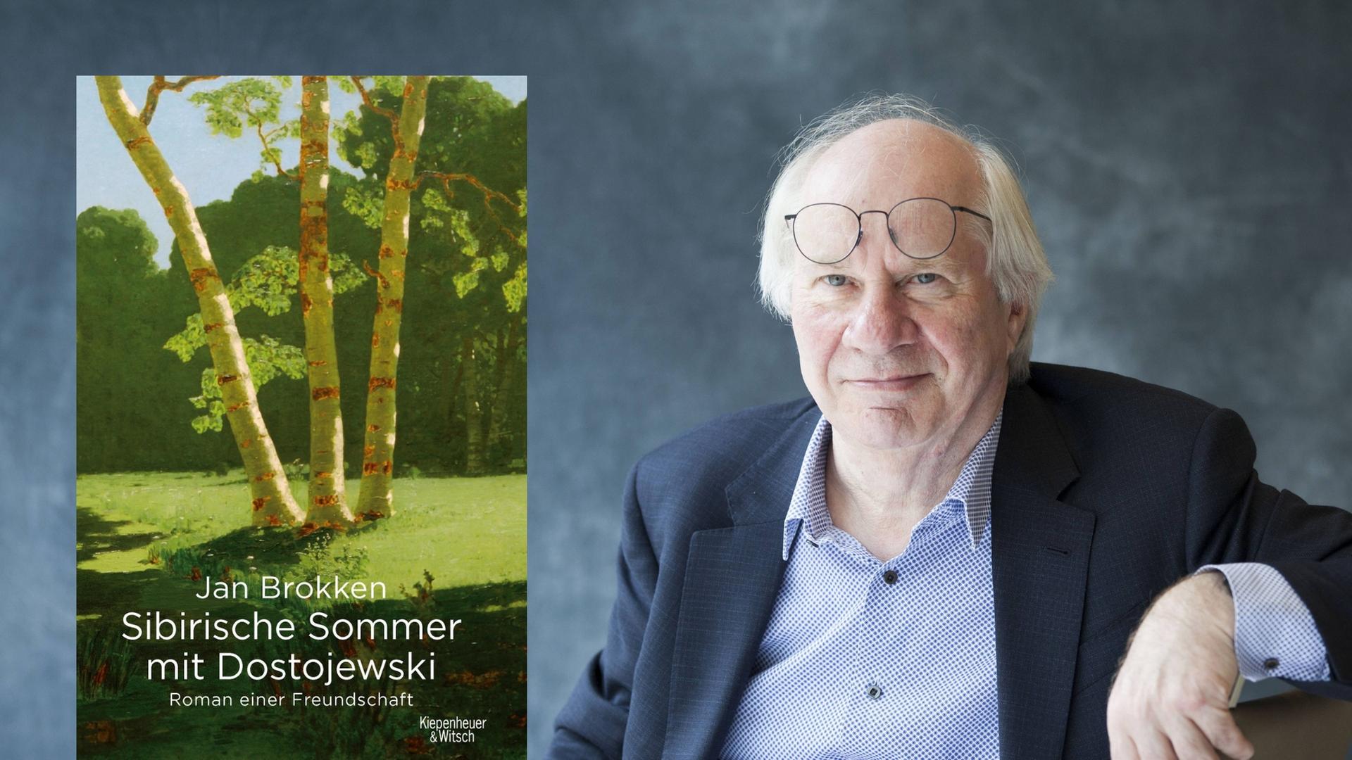 Buchcover: Jan Brokken: „Sibirische Sommer mit Dostojewski. Roman einer Freundschaft“