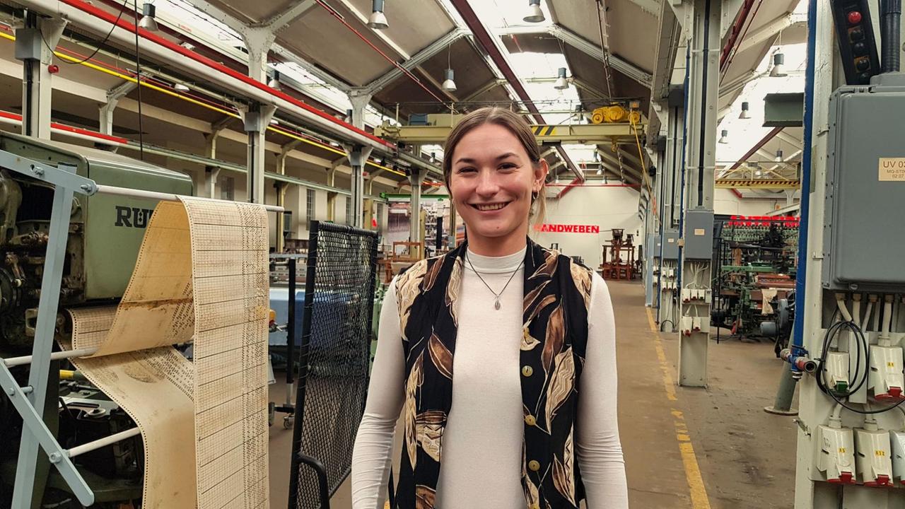 Textilrecycling-Unternehmerin Laura Kunze
