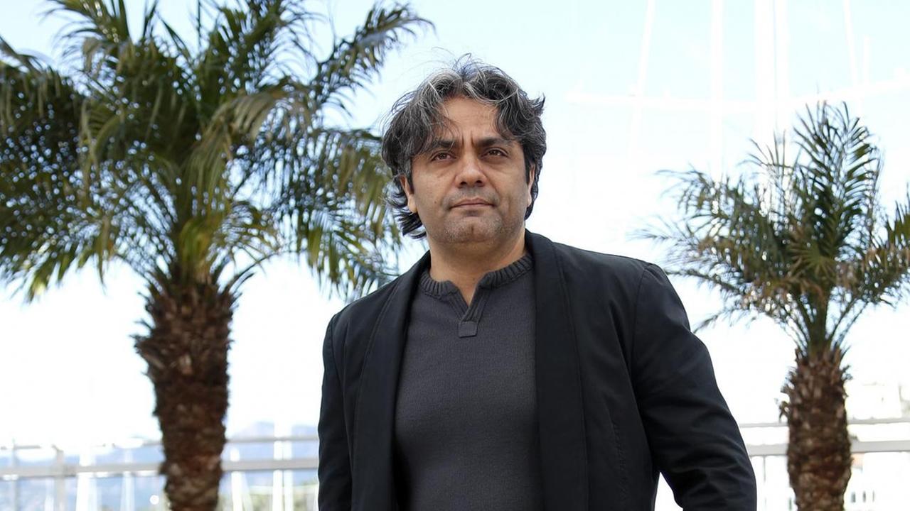 Der iranische Regisseur Mohammad Rasoulof während eines Fototermins für seinen Film "Dast Neveshtehaa Nemisoosand" (Manuscripts Don't Burn) auf dem Filmfestival in Cannes, am 24.05.2013.