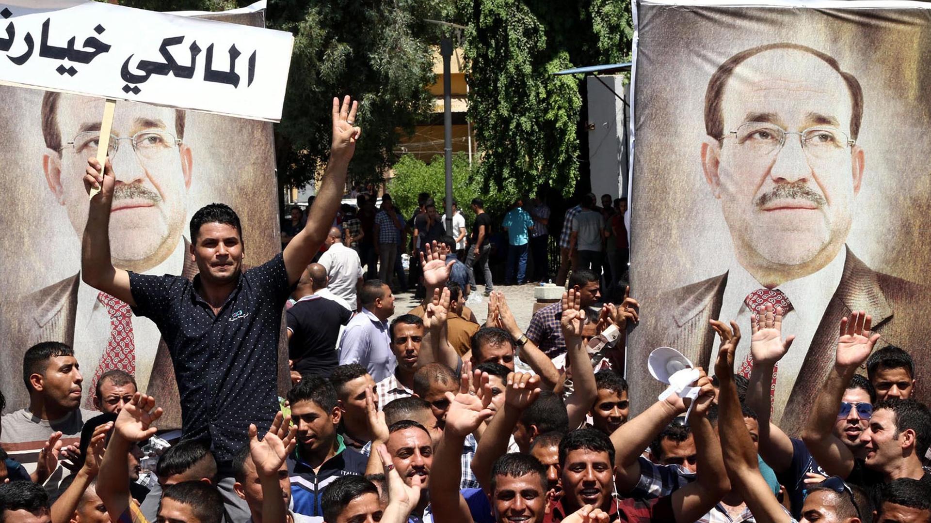 Machtkampf im Irak Maliki will nicht weichen