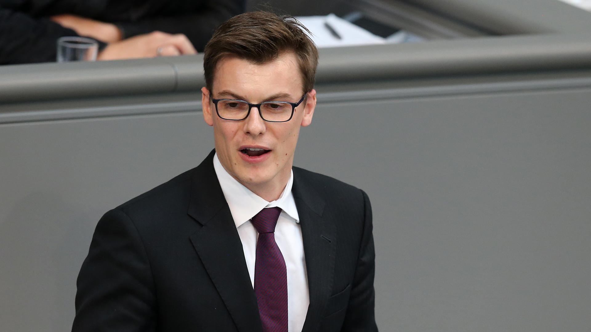 Kai Whittaker (CDU) spricht im Bundestag