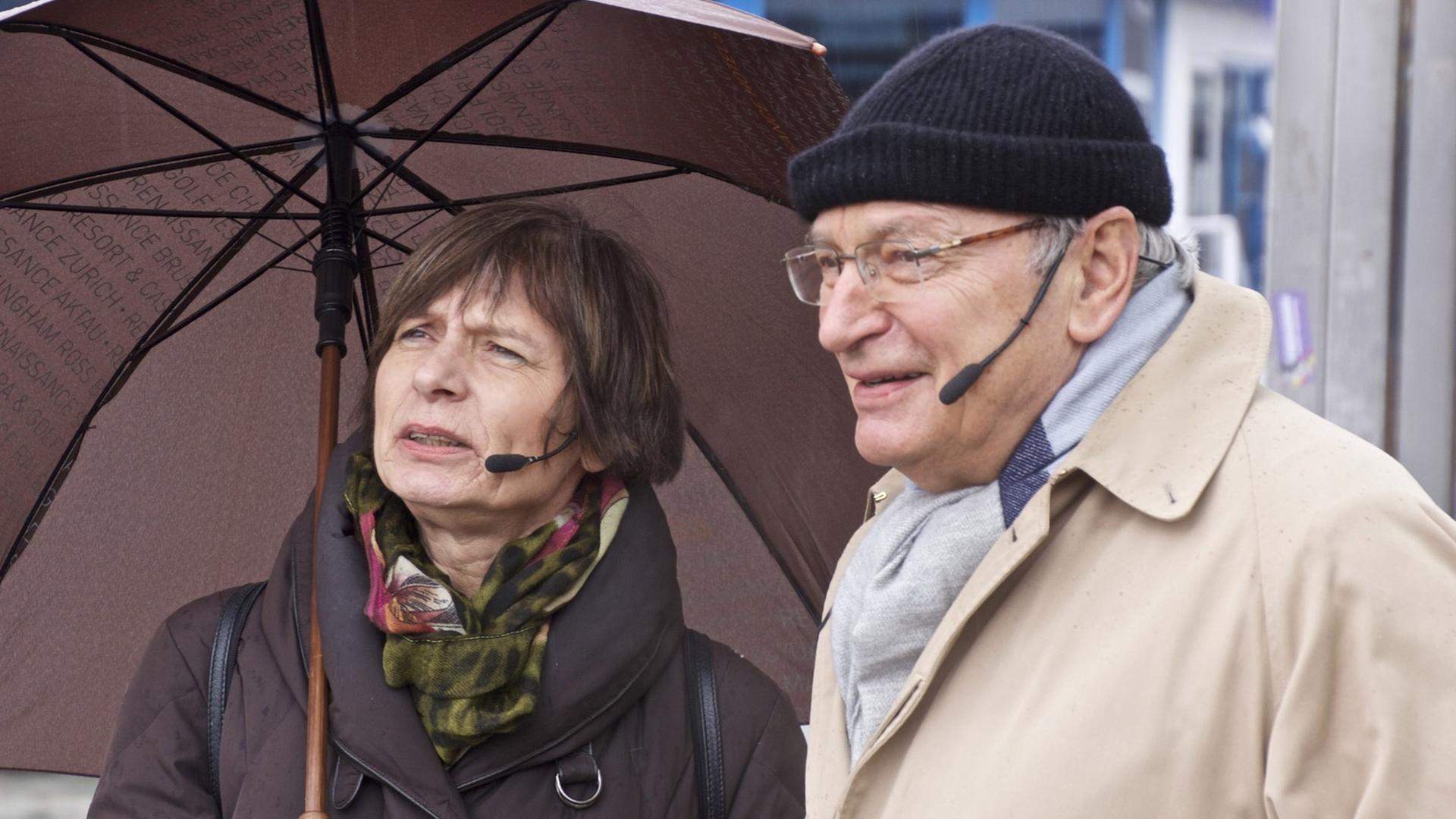 Uwe Timm und Renate Schönfelder