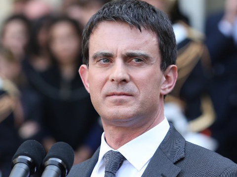 Frankreichs sozialistischer Premierminister Manuel Valls