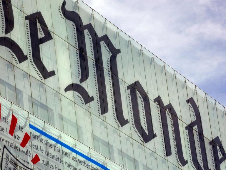 Gebäude der Zentralredaktion von "Le Monde"