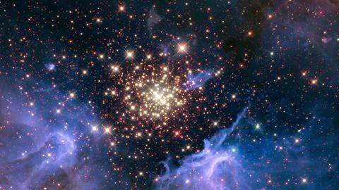 Vermutlich sind die beiden Eisen-60-Supernovae in einer Sternengruppe ähnlich wie dieser explodiert.