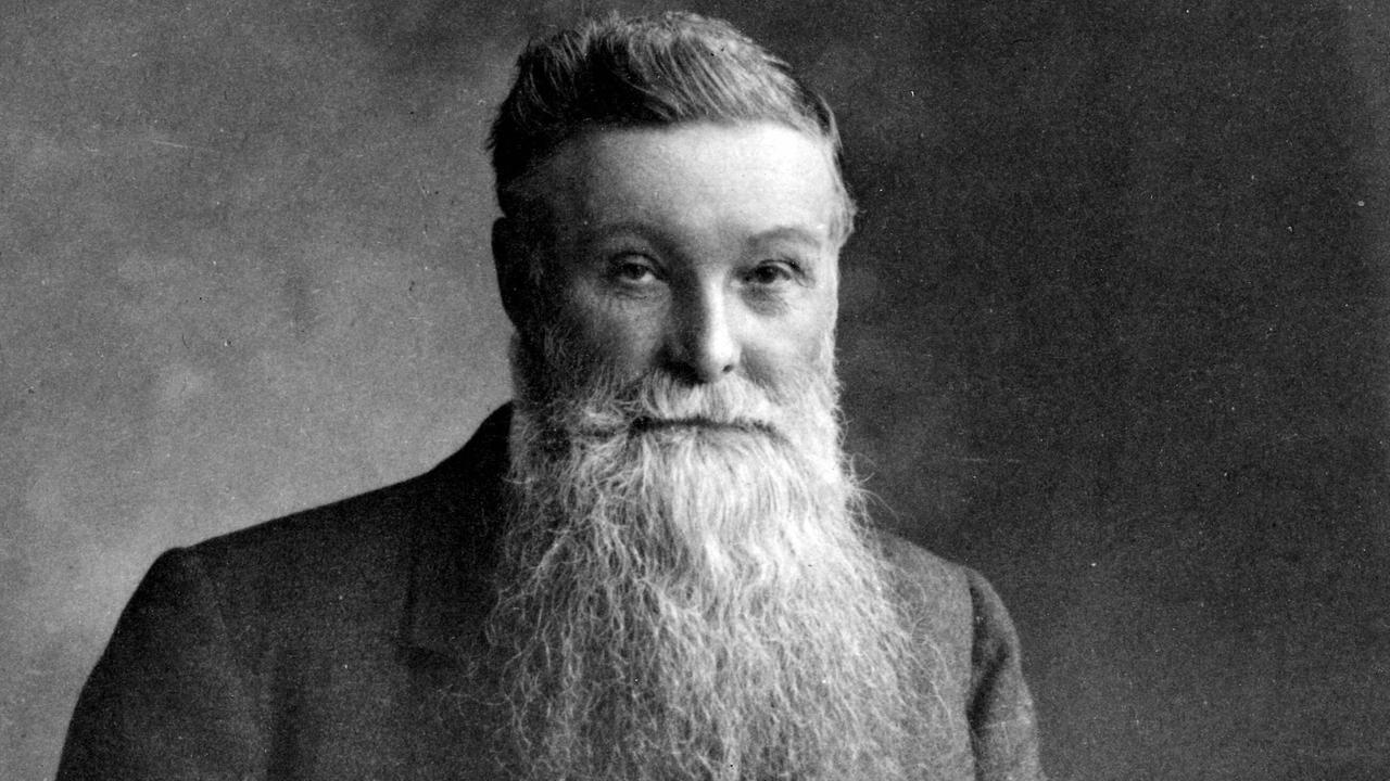 Der Erfinder des luftgefüllten Gummireifens, John Boyd Dunlop (1840 bis 1921).