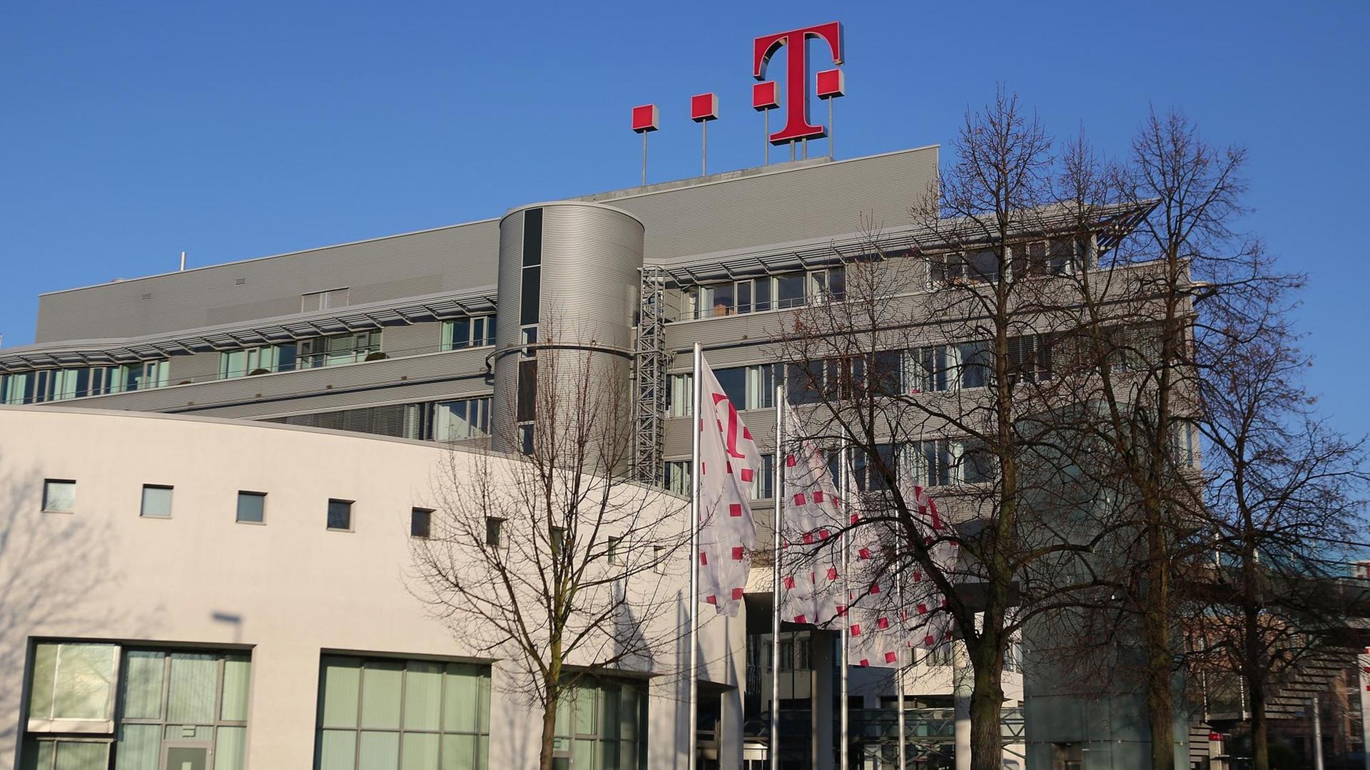 Das Gebäude der Zentrale der Deutschen Telekom in Bonn