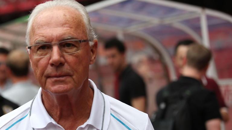 Franz Beckenbauer zu Besuch in China.