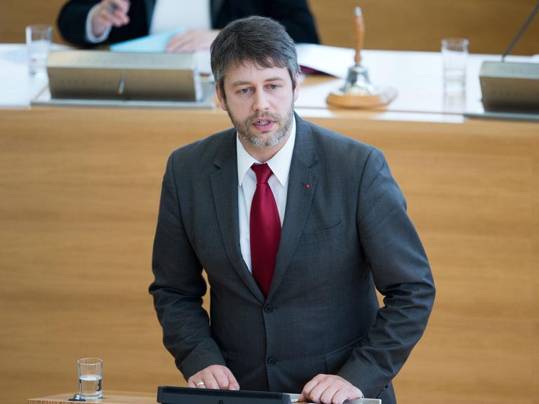 Albrecht Pallas, innenpolitischer Sprecher der SPD-Fraktion im sächsischen Landtag.