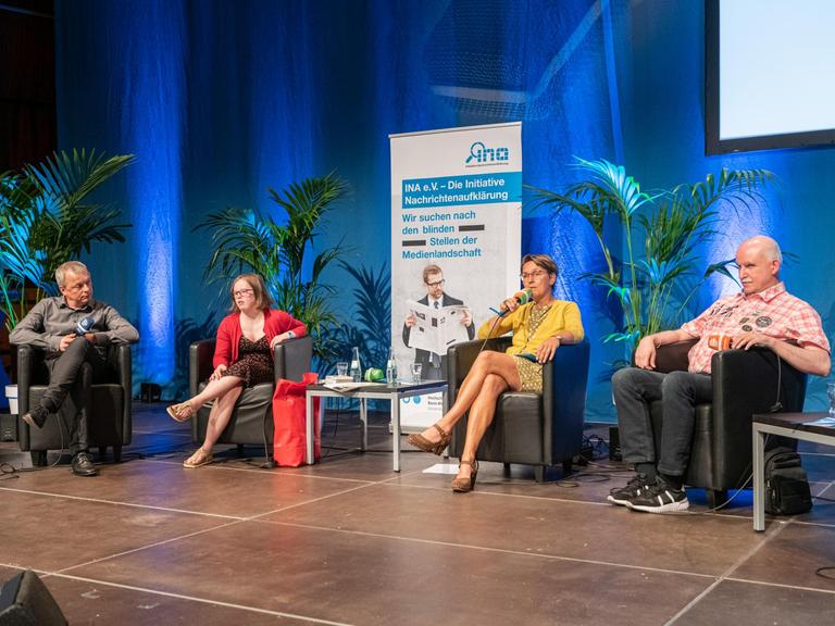 Exkurs zu inklusiven Angeboten beim 5. Kölner Forum für Journalismuskritik.