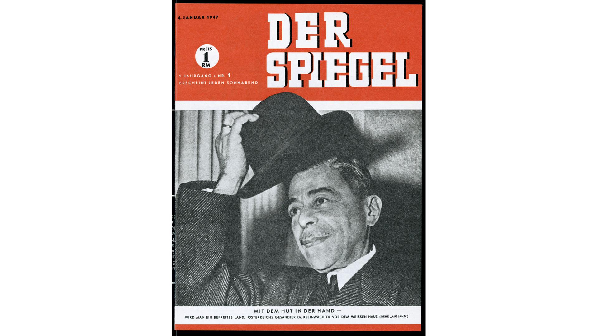 Das Cover der ersten Ausgabe des "SPIEGEL" am 4.1.1947