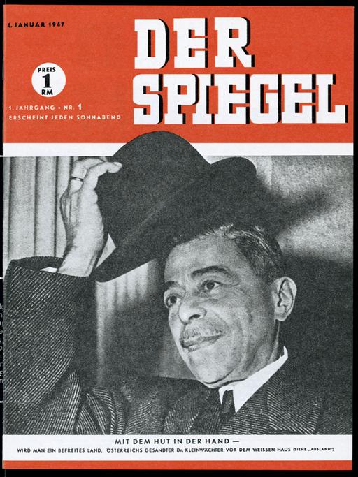 Das Cover der ersten Ausgabe des "SPIEGEL" am 4.1.1947