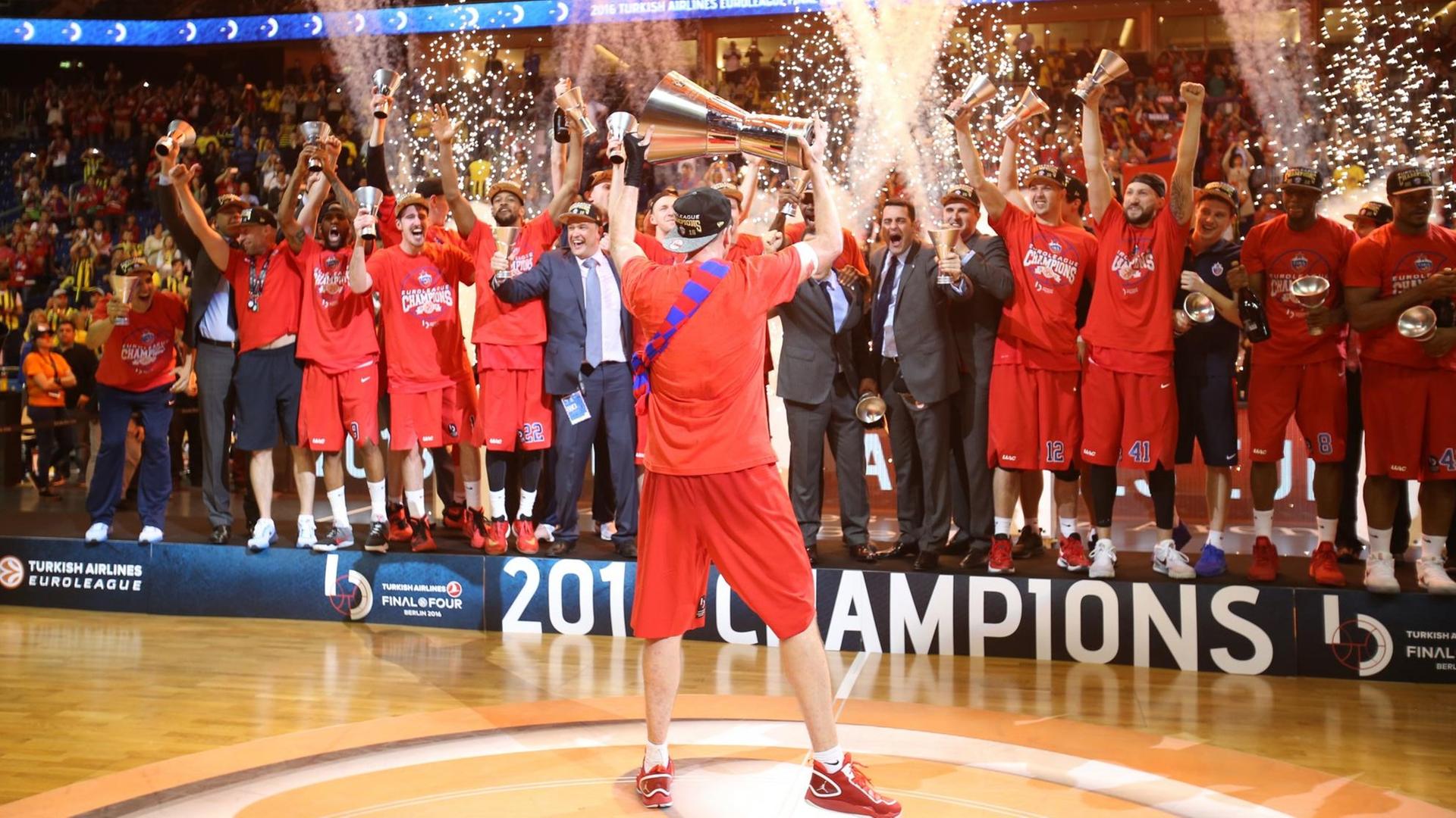 ZSKA Moskau hat das Finale der Basketball-Euroleague gewonnen