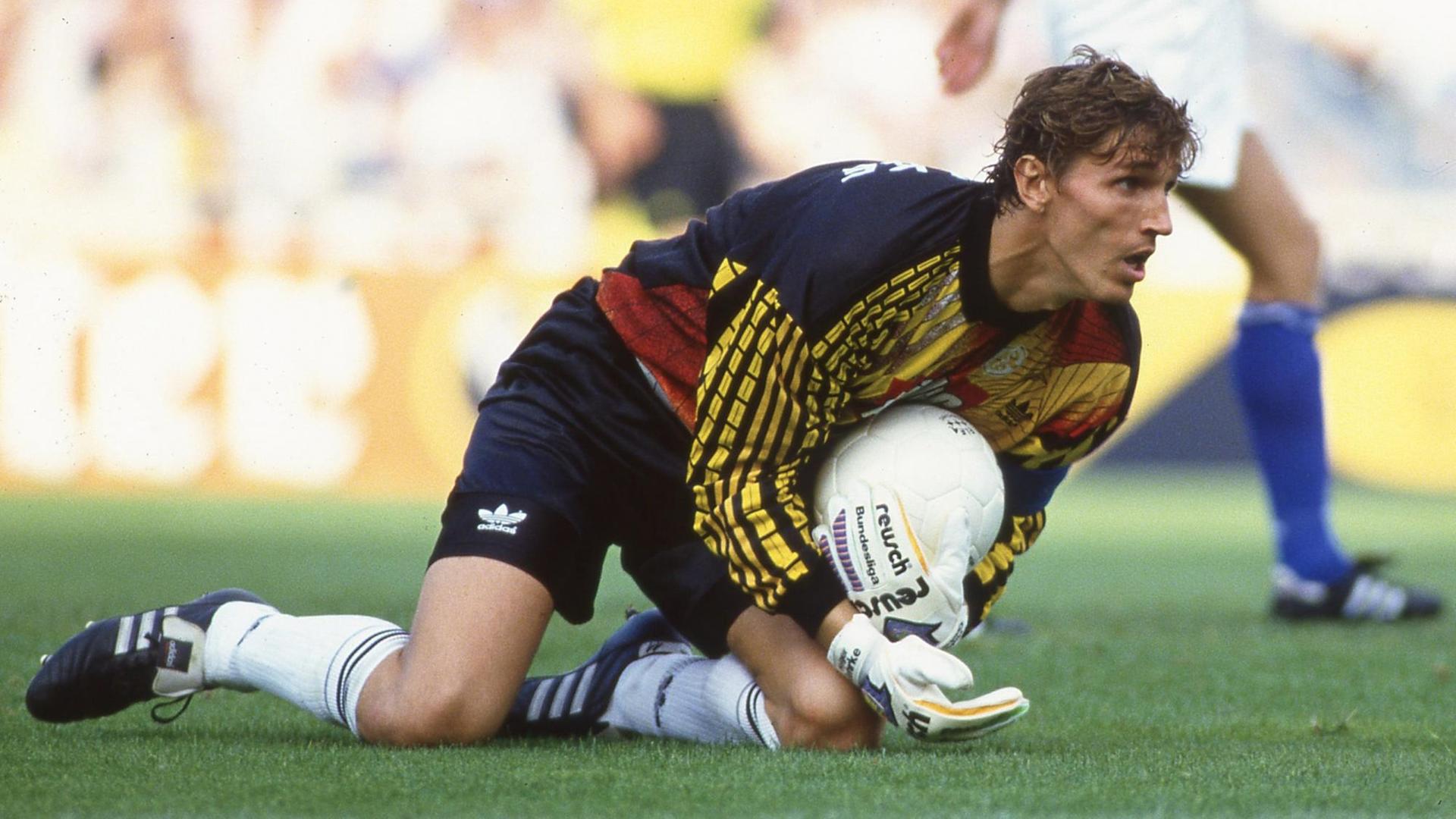 Fußballer und Torwart Holger Gehrke 1993.