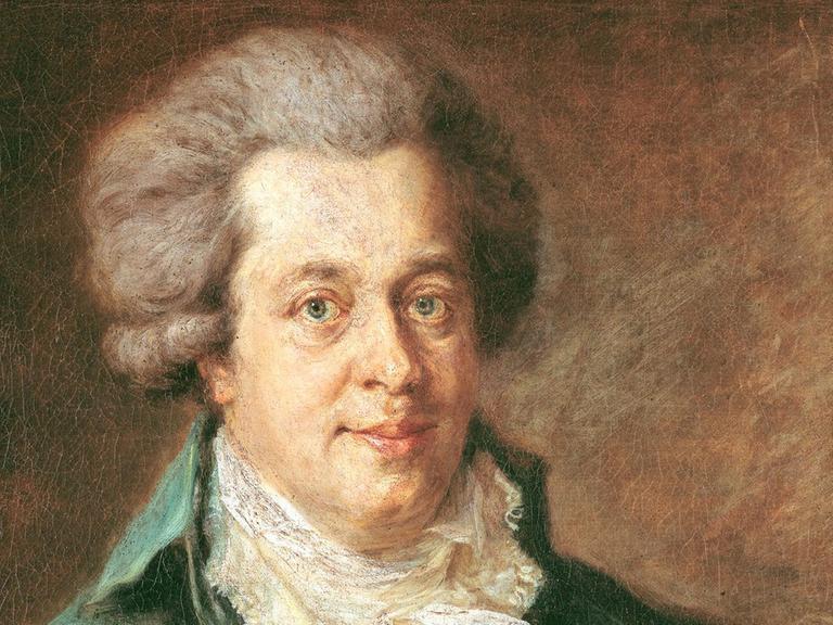 Ein bisher unbekanntes angebliches Mozart-Porträt ist in der Berliner Gemäldegalerie entdeckt worden. Das 80 mal 62 Zentimeter große Ölgemälde von Johann Georg Edlinger ist wahrscheinlich während Mozarts letztem Aufenthalt in München 1790 entstanden.