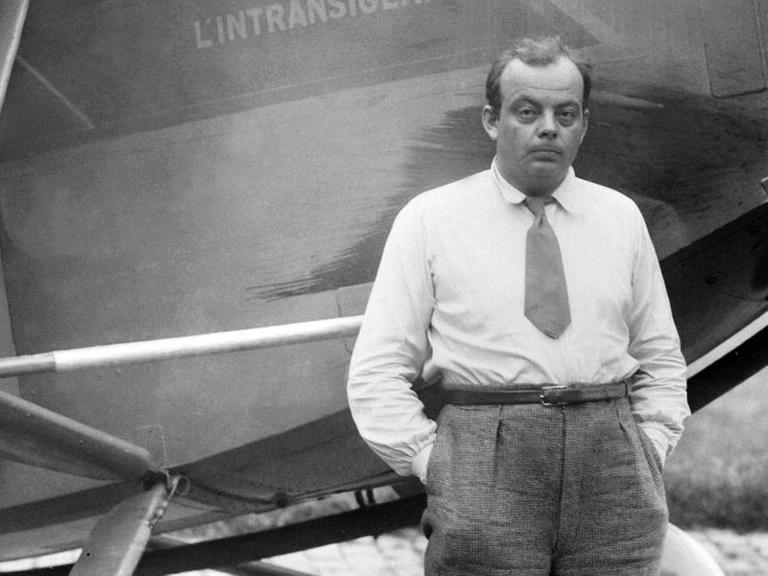 Der französische Pilot und Schriftsteller Antoine de Saint-Exupéry