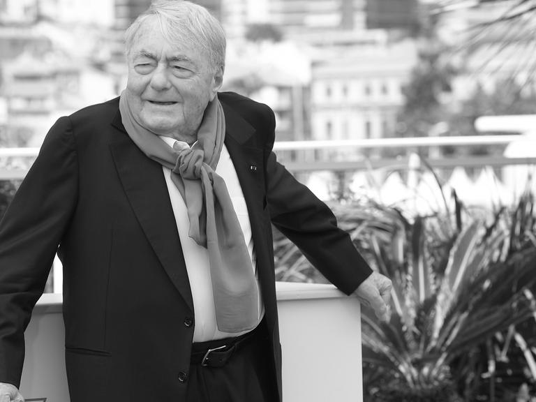Der französische Regisseur Claude Lanzmann bei den 70. Filmfestspielen in Cannes 2017.