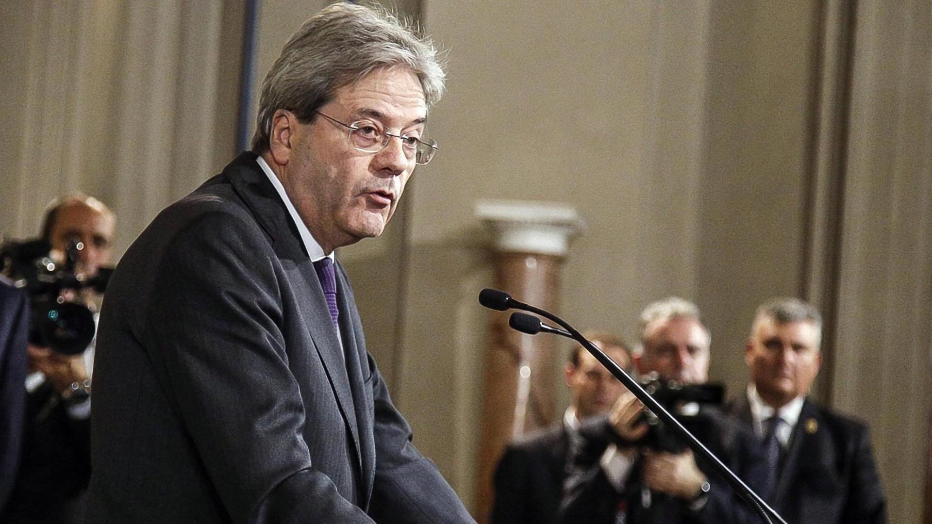 Italiens designierter Regierungschef Gentiloni hat sein Kabinett vorgestellt