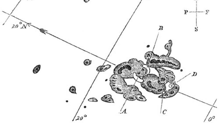 Damit nahm das Unheil seinen Lauf: Fleckengruppe auf der Sonne am 1. September 1859