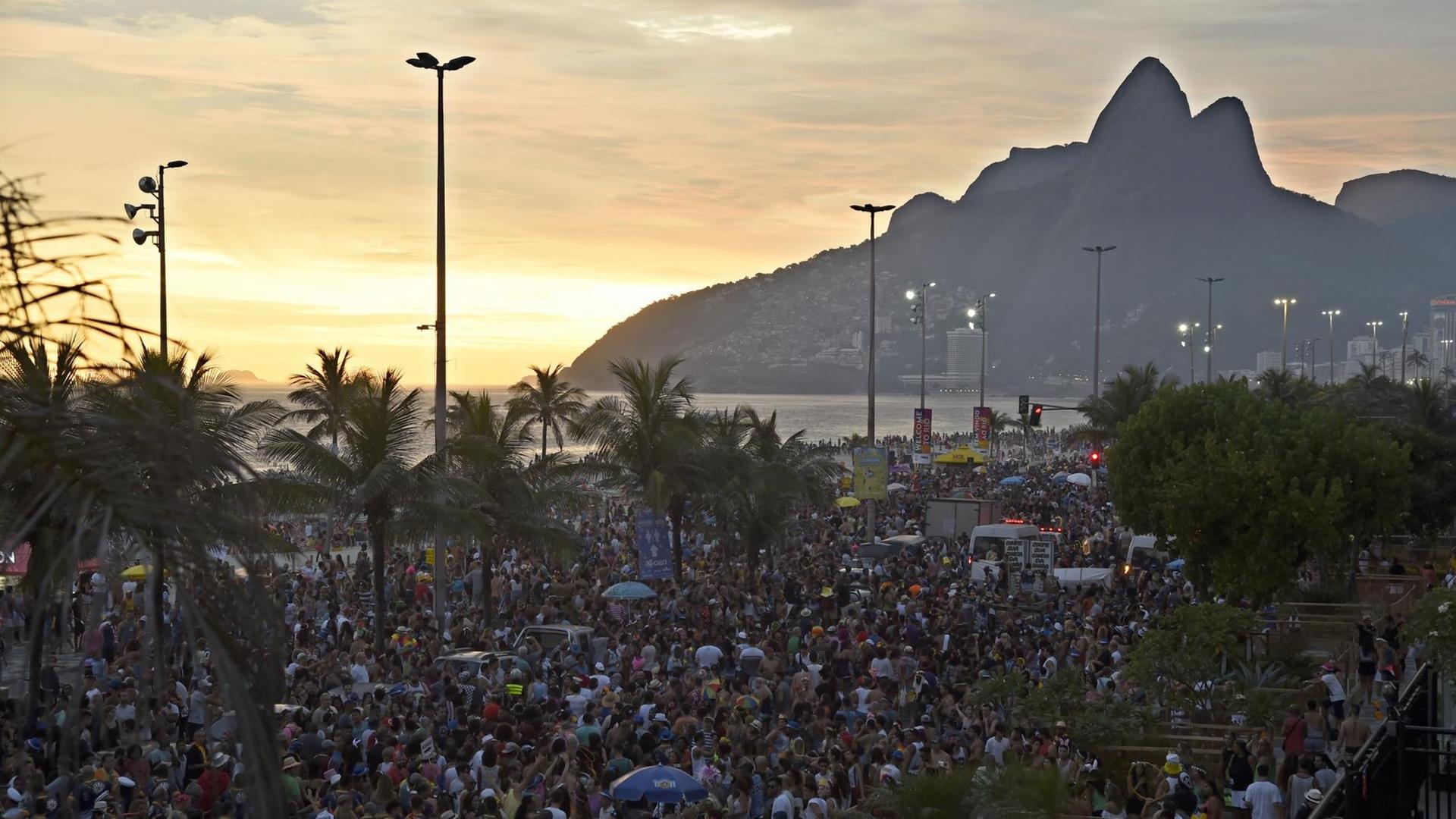 Karneval in Rio de Janeiro. Karneval in Rio de Janeiro.