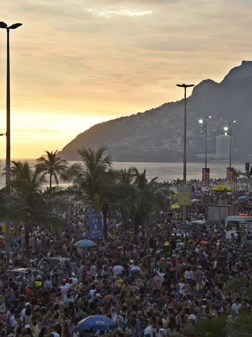 Karneval in Rio de Janeiro.