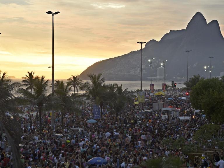 Karneval in Rio de Janeiro.