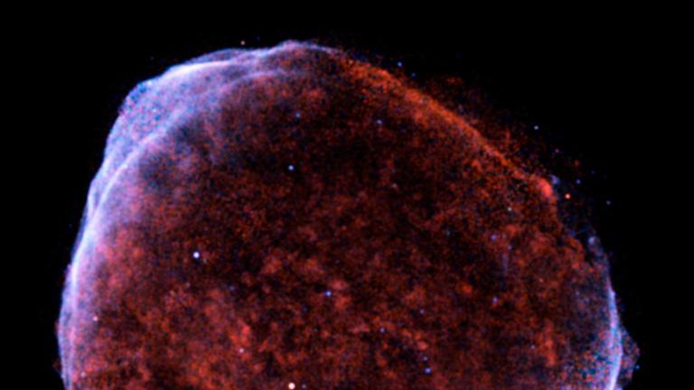 Der Überrest der Supernova von 1006 heute, beobachtet vom Röntgensatelliten Chandra