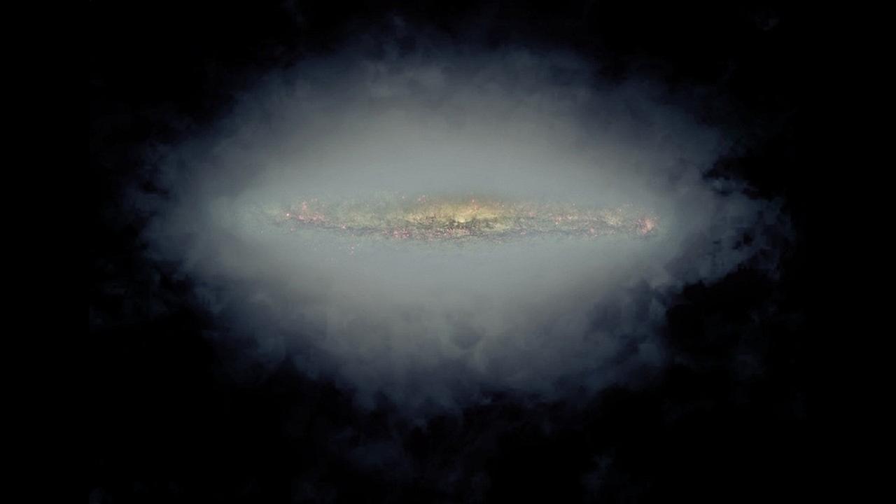 Der galaktische Halo der Milchstraße ist viel größer als bislang angenommen