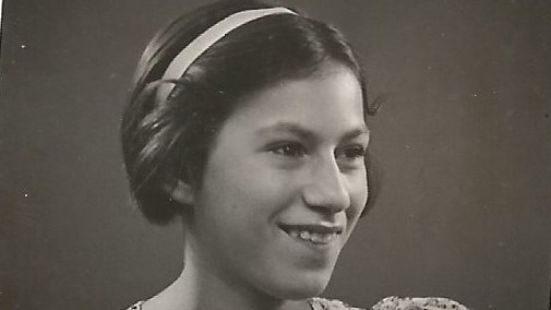 Porträtfoto der jungen Hamburger Jüdin Thea Kurzbarth