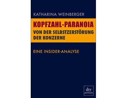 Cover: "Katharina Weinberger: Kopfzahl-Paranoia" Cover: "Katharina Weinberger: Kopfzahl-Paranoia"