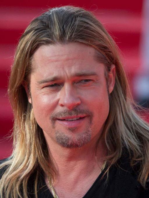Soll die Zombies stoppen: US-Schauspieler Brad Pitt