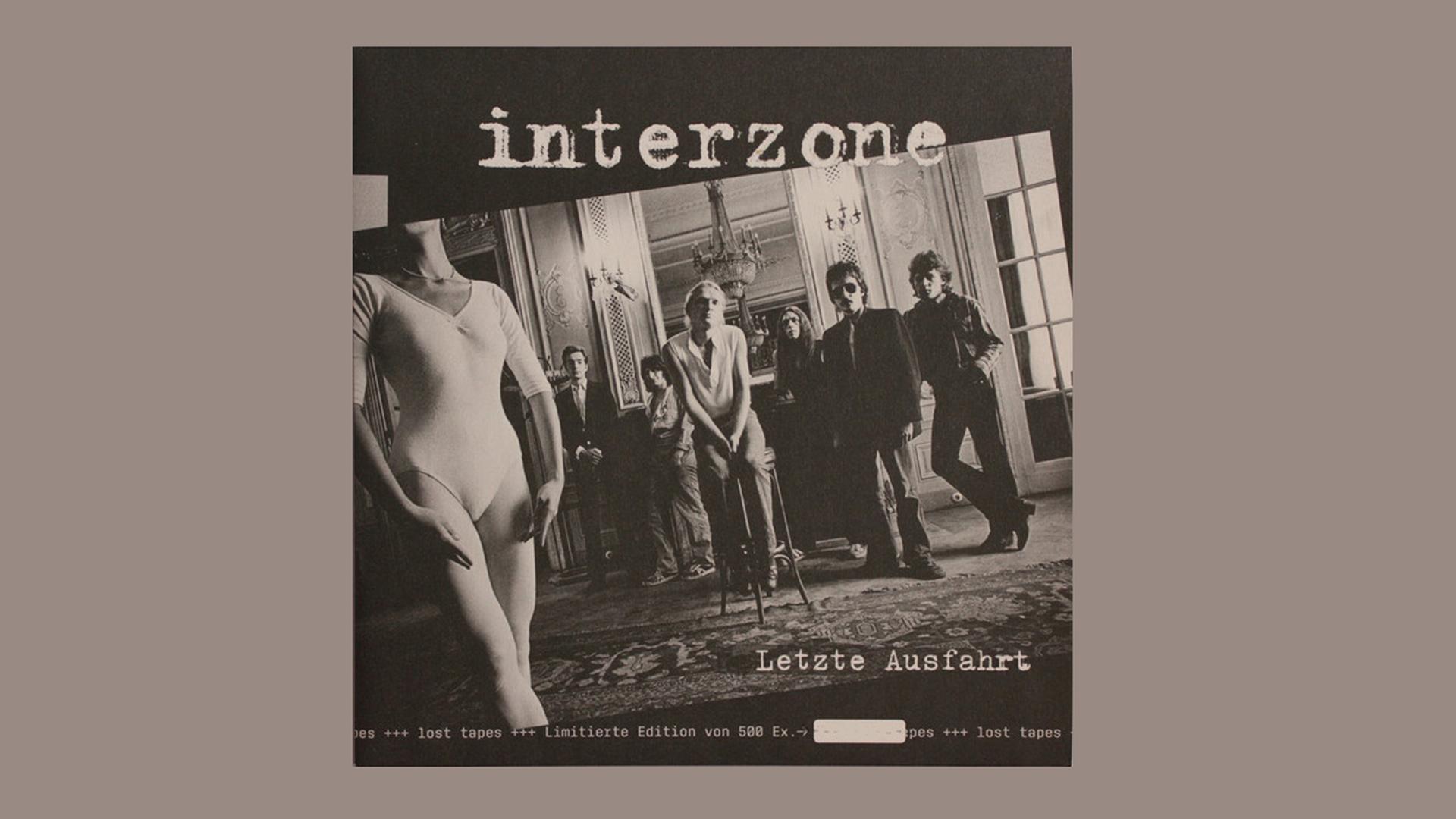 Cover LP "Letzte Ausfahrt" von Interzone