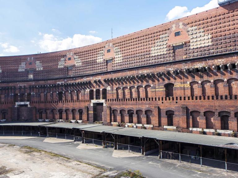 Das Dokumentationszentrum Reichsparteitagsgelände im Nordflügel der unvollendet gebliebenen Kongresshalle.