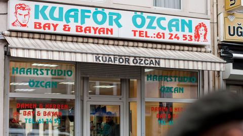 Vor diesem Frisörladen in der Keupstraße explodierte die Nagelbombe.