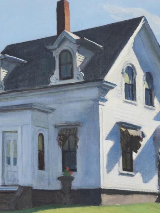 Das Gemälde "Hodgkin’s House" von Edward Hopper von 1928, Öl auf Leinwand.
