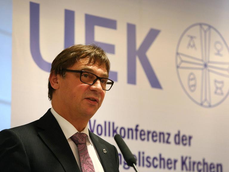 Volker Jung, Präsident der Evangelischen Kirche in Hessen und Nassau (EKHN).