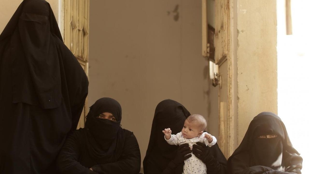 Al-Hol-Lager in Syrien, hier sind Angehörige von IS-Kämpfern inhaftiert, 7.9.2019