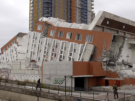 Das Erdbeben in Chile zu Beginn des Jahres hat in der Küstenregion schwere Schäden angerichtet