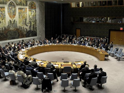 Der UNO-Sicherheitsrat fordert, dass die Waffen in Gaza schweigen sollen.