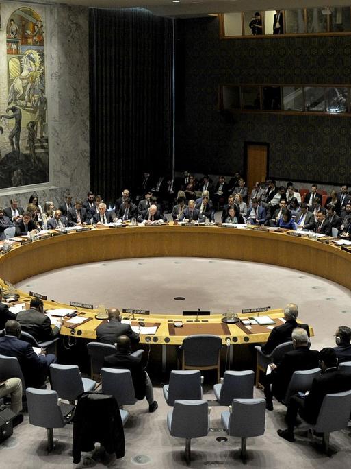 Der UNO-Sicherheitsrat fordert, dass die Waffen in Gaza schweigen sollen.