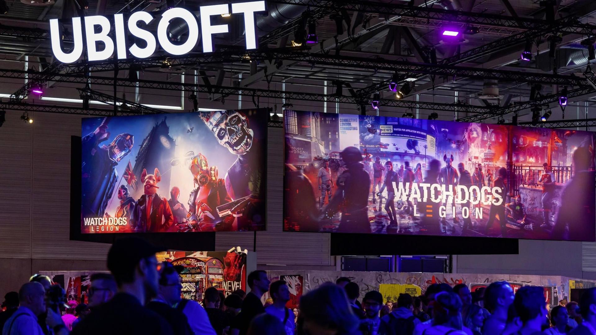Ubisoft-Spiele bei der Gamescom Köln 2019.