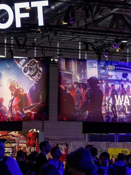 Ubisoft-Spiele bei der Gamescom Köln 2019.