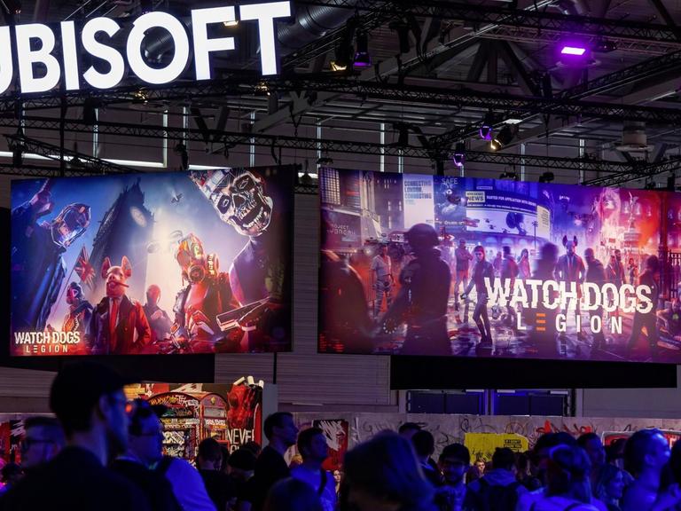 Ubisoft-Spiele bei der Gamescom Köln 2019.