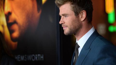 Chris Hemsworth auf der Premiere des Cyberthrillers "Blackhat"