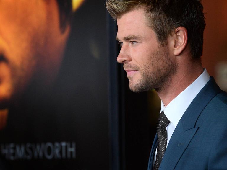 Chris Hemsworth auf der Premiere des Cyberthrillers "Blackhat"