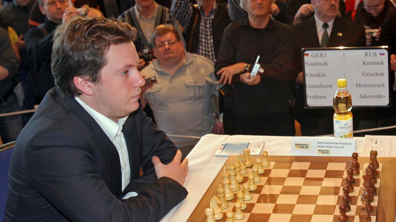 Der Schachspieler Arkadij Naiditsch.